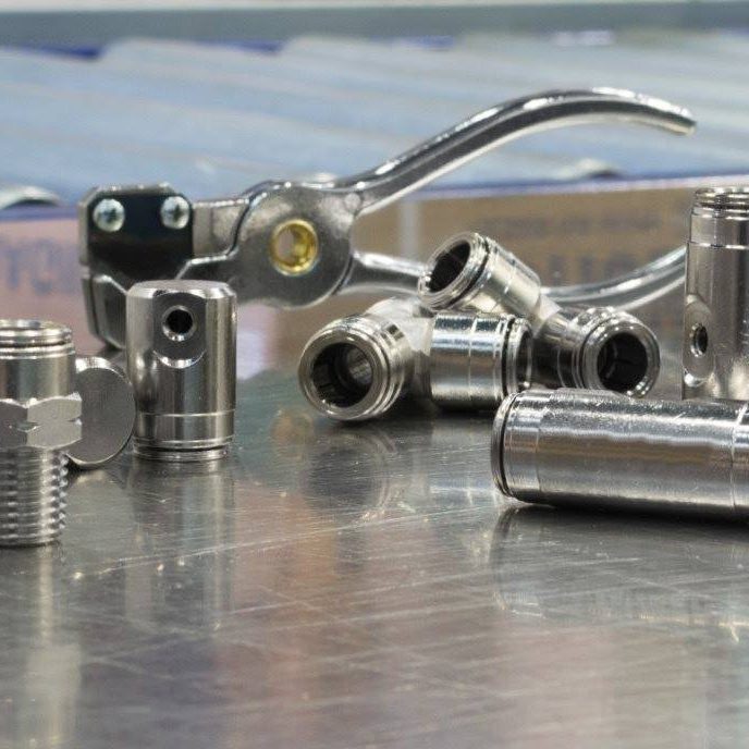 Stabile Steckfittings aus Metall