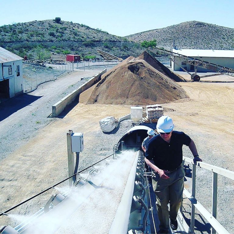 Staubreduzierung bei Sandtransport Staubreduduzierung bei Erdprodukten